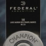 Federal Large Rifle Magnum Primers #215 Box of 1000 (10 Trays of 100)