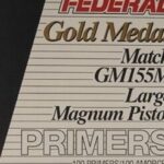 Federal Premium Gold Medal Large Pistol Magnum Match Primers #155M Box of 1000 (10 Trays of 100)