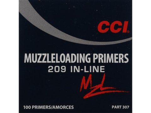 CCI Primers #209 Muzzleloading Box of 100 CCI Primers #209 Muzzleloading Box of 100