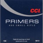 CCI Small Rifle Primers #400 Box of 1000 (10 Trays of 100)