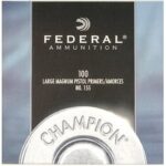 Federal Large Pistol Magnum Primers #155 Box of 1000 (10 Trays of 100)