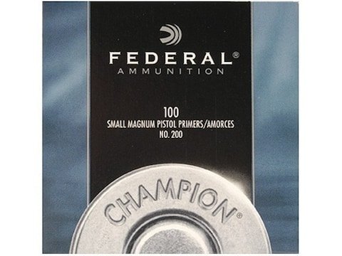 Federal Small Pistol Magnum Primers #200 Box of 1000 (10 Trays of 100) Federal Small Pistol Magnum Primers #200 Box of 1000 (10 Trays of 100)