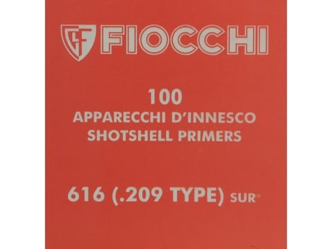 Fiocchi Primers #209 Shotshell Box of 1000 (10 Trays of 100) Fiocchi Primers #209 Shotshell Box of 1000 (10 Trays of 100)