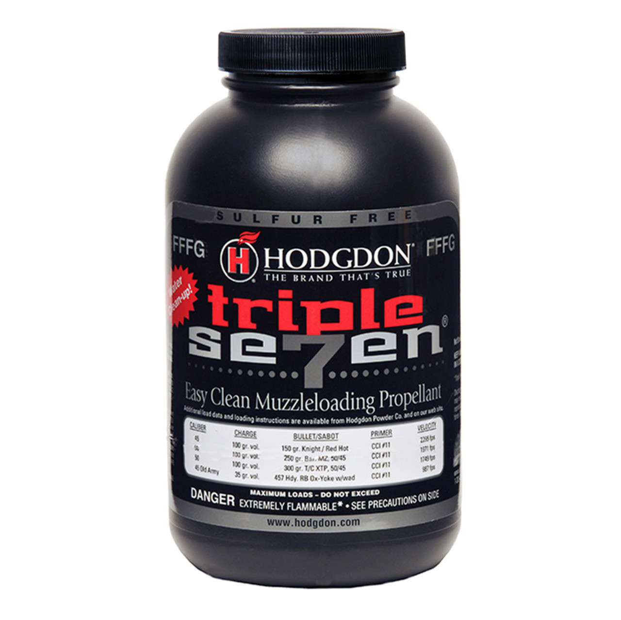 Hodgdon Triple Seven Black Powder Substitute FFFg 1 lb Hodgdon Triple Seven Black Powder Substitute FFFg 1 lb