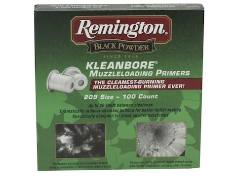 Remington Primers #209 Muzzleloading Box of 100 Remington Primers #209 Muzzleloading Box of 100