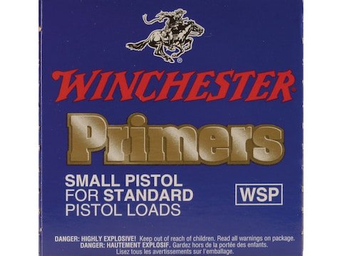 Winchester Small Pistol Primers #1-1/2 Box of 1000 (10 Trays of 100) Winchester Small Pistol Primers #1-1/2 Box of 1000 (10 Trays of 100)