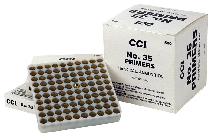 Buy CCI 50 BMG Primers #35 Box of 500 in stock