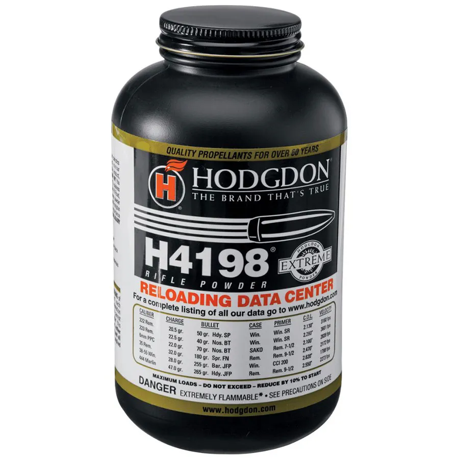 Hodgdon H4198 powder in stock