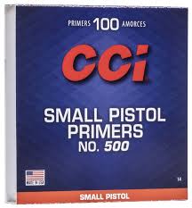 CCI Small Pistol best primers for 9mm reloading in stock 2026
