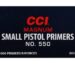 CCI Small Pistol Magnum best primers for 9mm reloading in stock 2026