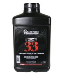Alliant Reloder 33 best temp stable rifle powder in stock 2026