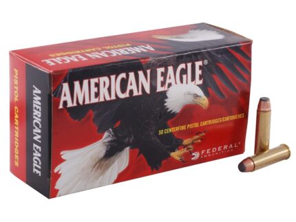 Federal American Eagle Ammunition 327 Federal Magnum 100 Grain Jacketed Soft Point Box of 50