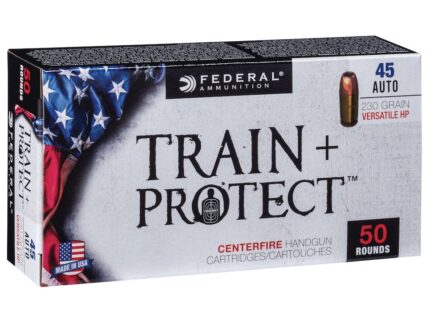 Federal Train + Protect Ammunition 45 ACP 230 Box of 50