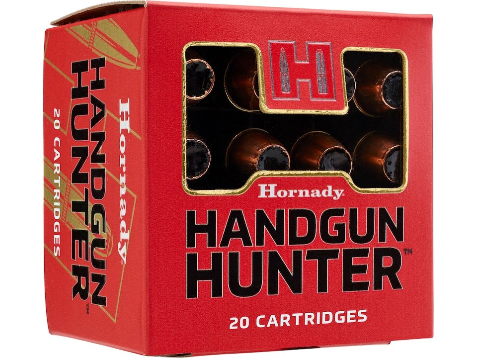 Hornady Handgun Hunter Ammunition 460 S&W Magnum 200 Grain MonoFlex Lead-Free Box of 20 Hornady Handgun Hunter Ammunition 460 S&W Magnum 200 Grain MonoFlex Lead-Free Box of 20