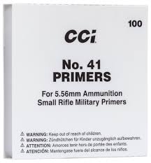 CCI #41 small rifle primers in stock 2026