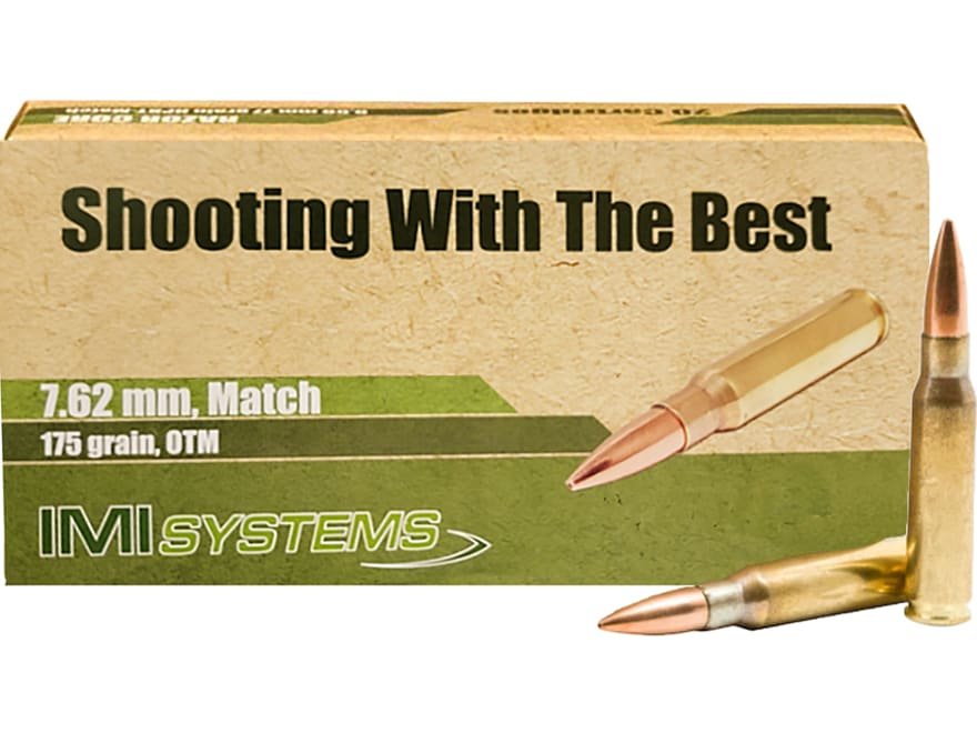 IMI Ammunition 7.62x51mm NATO 175 Grain M118LR Razor Core (Sierra MatchKing Hollow Point) IMI Ammunition 7.62x51mm NATO 175 Grain M118LR Razor Core (Sierra MatchKing Hollow Point)