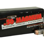 Magnum Research Ammunition 50 Action Express 350 Grain Jacketed Soft Point Box of 20