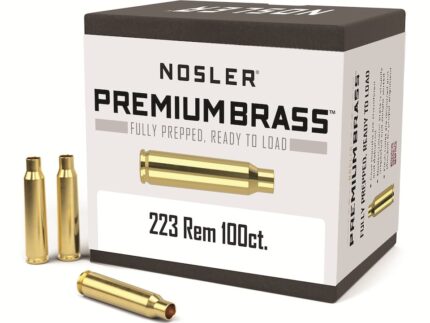 Nosler Custom 223 Remington brass