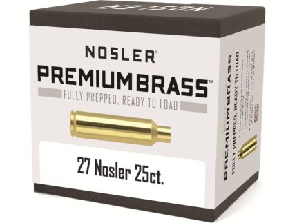 Nosler Custom 27 Nosler brass
