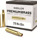 Nosler Custom 270 Winchester brass box of 50