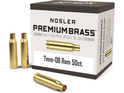 Nosler Custom 7mm-08 Remington brass