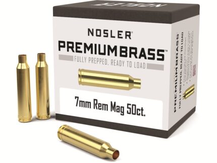 Nosler Custom 7mm Remington Magnum brass