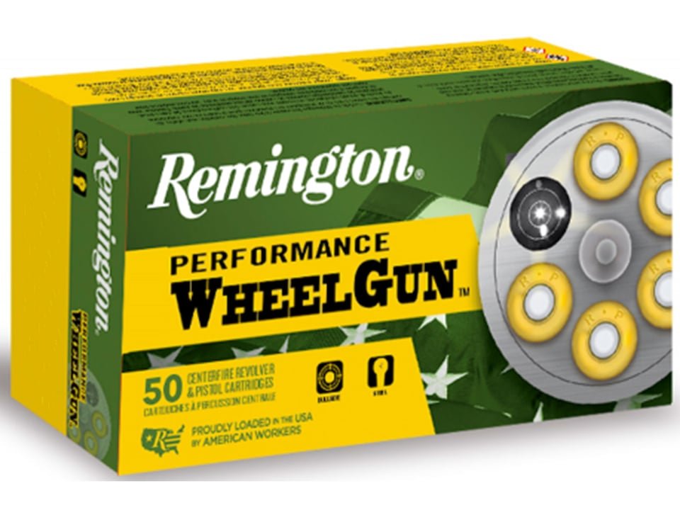 Remington Performance WheelGun Ammunition 32 S&W 88 Grain Lead Round Nose