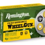 Remington Performance WheelGun Ammunition 38 S&W 146 Grain Lead Round Nose Box of 50