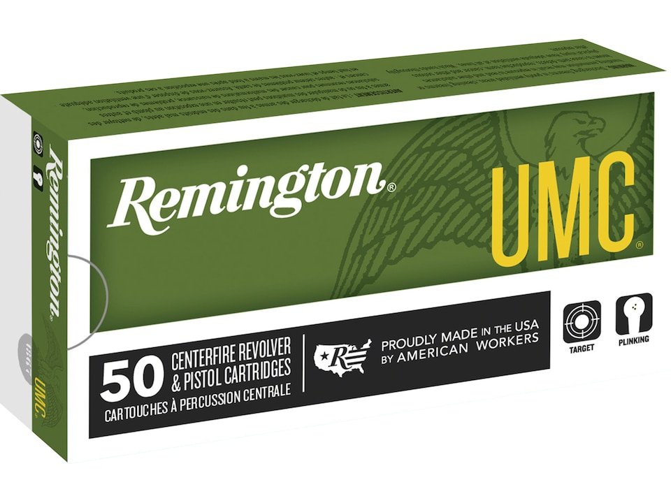 Remington UMC Ammunition 44 Remington Magnum 180 Grain Jacketed Soft Point Remington UMC Ammunition 44 Remington Magnum 180 Grain Jacketed Soft Point
