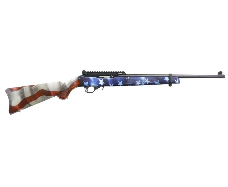RUGER 10/22 CARBINE VOTE 2020 AMERICAN FLAG .22 LR 18.5″ BARREL 10-ROUNDS FOURTH EDITION COLLECTOR’S SERIES RUGER 10/22 CARBINE VOTE 2020 AMERICAN FLAG .22 LR 18.5″ BARREL 10-ROUNDS FOURTH EDITION COLLECTOR’S SERIES