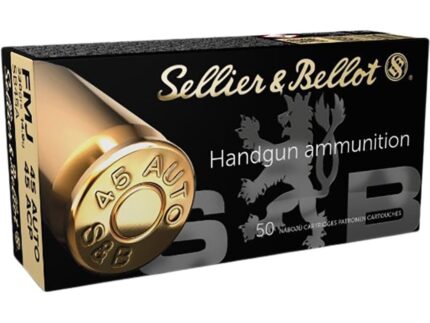 Sellier & Bellot Ammunition 45 ACP 230 Grain Full Metal Jacket