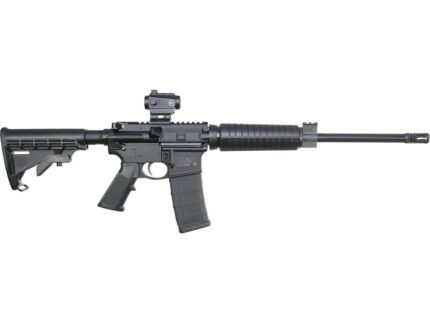 Smith & Wesson M&P 15 Sport II Optics Ready Semi-Automatic Centerfire Rifle 5.56x45mm NATO 16" Barrel Black Collapsible With Scope