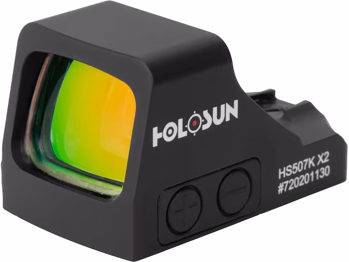 Holosun HS507K-X2 Reflex Sight 1x Selectable Reticle Holosun HS507K-X2 Reflex Sight 1x Selectable Reticle