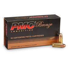 PMC Bronze 9mm FMJ bullets in stock fast shipping