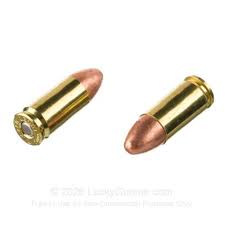 cheap Blazer Brass 9mm 124 grain FMJ bullets