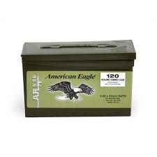 Federal American Eagle 62 grain green tip .223 bullets