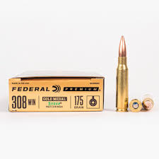 Federal Gold Medal Match 175 grain .308 hollow point bullets