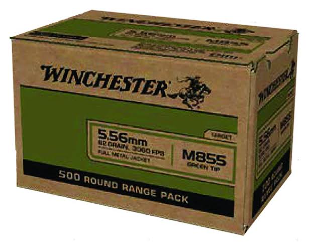 cheap Winchester White Box 62 grain green tip .223 bullets