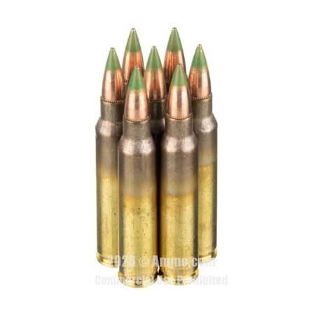 cheap Blazer Brass 62 grain green tip .223 bullets