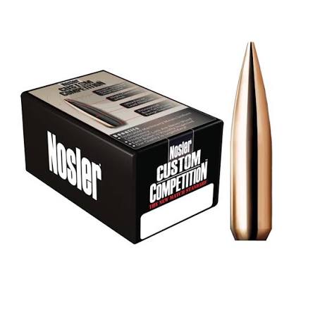 Nosler Custom Competition 140 grain 6.5 Creedmoor bullets