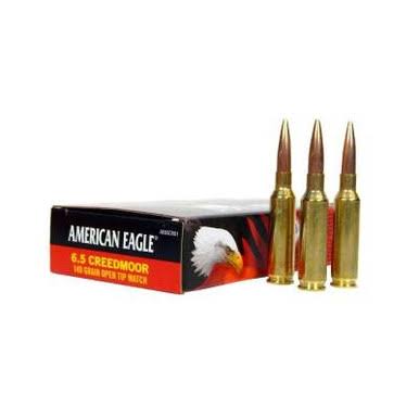 Federal American Eagle 140 grain FMJ 6.5 Creedmoor bullets