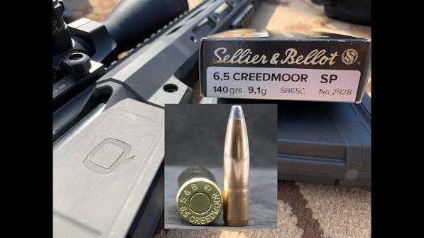 Sellier & Bellot 140 grain FMJ 6.5 Creedmoor bullets