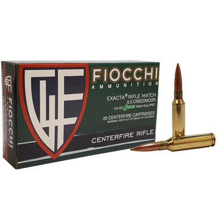 Fiocchi 140 grain FMJ 6.5 Creedmoor bullets