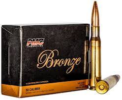 PMC Bronze 140 grain FMJ 6.5 Creedmoor bullets
