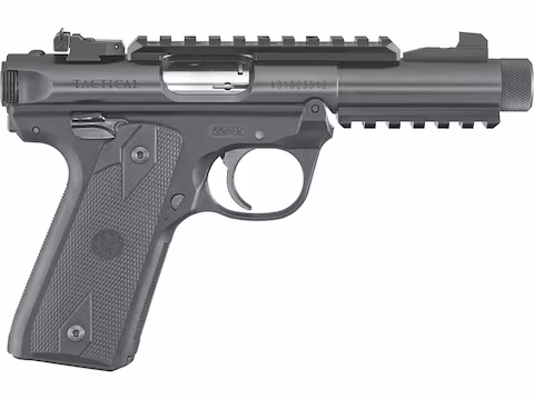 Ruger Mark IV 22/45 Tactical Pistol Threaded Barrel Ruger Mark IV 22/45 Tactical Pistol Threaded Barrel